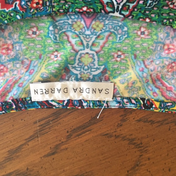 Super fun Sandra Darren print jersey dress - Picture 7 of 8